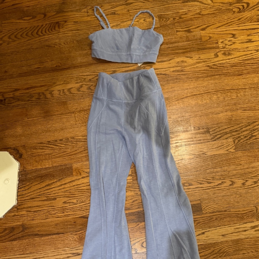 XS Light Blue Free People Movement Set